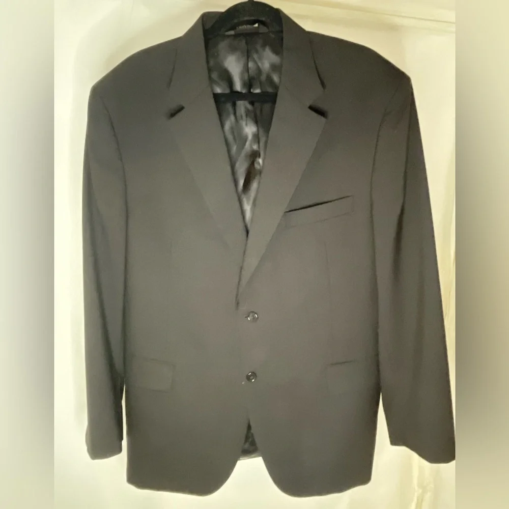 Jos. A. Bank Classic Black Blazer Suit Coat 42 x33